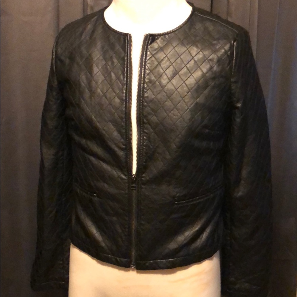 Old Navy Leather Jacket